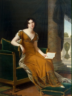 Portrait of Elisabeth Demidova by Robert Lefèvre