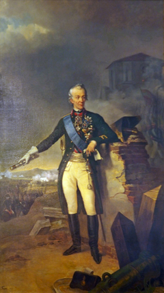 Portrait of Field Marshal, Prince Alexander V. Suvorov (1730-1800) by Nicolas Sébastien Frosté