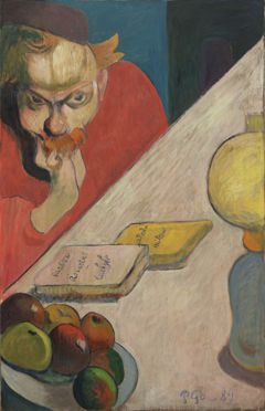 Portrait of Jacob Meyer de Haan by Paul Gauguin