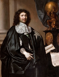 Portrait of Jean-Baptiste Colbert by Claude Lefèbvre