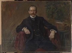 Portrait of Łukasz Dobrzański by Gustaw Pillati