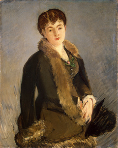 Portrait of Mademoiselle Isabelle Lemonnier by Edouard Manet
