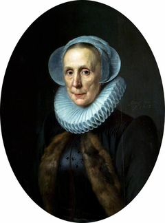 Portrait of Maria van Wassenaer Hanecops (c.1542–after 1612)