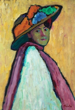 Portrait of Marianne von Werefkin by Gabriele Münter