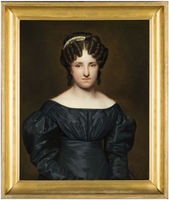 Portrait of Meina Catharina Waller (1810-1865) by Willem Bartel van der Kooi