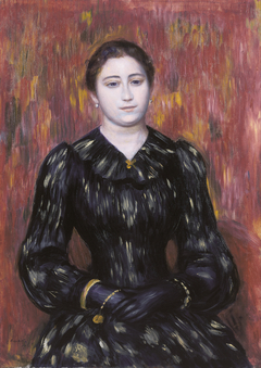 Portrait of Mme. Paulin by Auguste Renoir