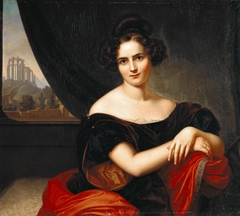 Portrait of Mrs. Gedicke by Carl Joseph Begas