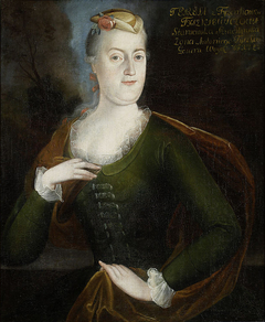 Portrait of Teresa Tyszkiewicz née Tyzenhauz (?–1760) by Anonymous