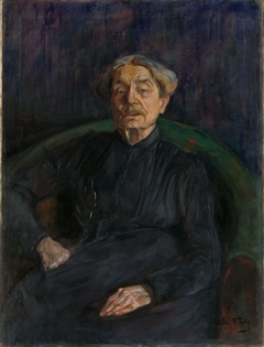 Portrait of the Artist Asta Hansteen by Oda Krohg
