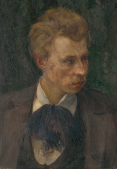Portrait of the Artist R. Boehm by Miloš Jiránek
