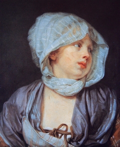 Portrait of the Artist's Wife by Jean-Baptiste Greuze