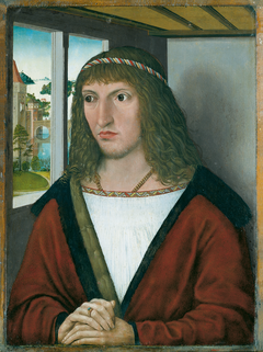 Portrait of the Younger Elector Frederick the Wise of Saxony by Nuremberg Master around 1490