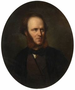 Portrait Of William Costen Aitken (1817-1876) by Frank George Jackson