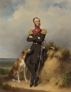 Portrait of William II, King of the Netherlands by Jan Adam Kruseman