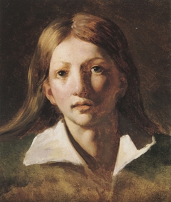 Portrait Study of a Youth by Théodore Géricault