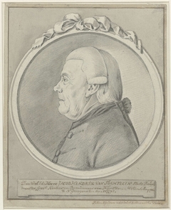 Portret van de schilder Jacob Hendrik van Suchtelen by Roeland van Eynden