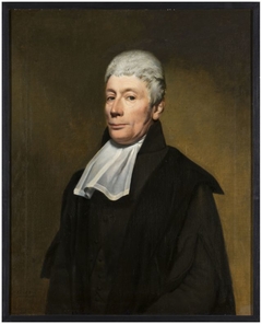 Portret van historicus en hoogleraar Harmanus Bosscha by Willem Bartel van der Kooi