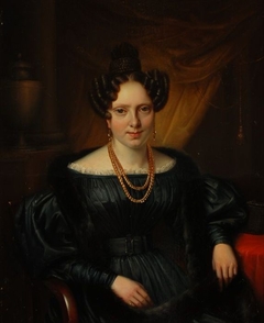 Portret van vrouw uit geslacht Bernet