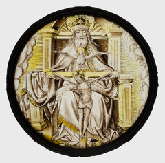 Roundel with the Holy Trinity by Anonymous