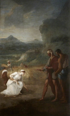 Ruth and Boaz by William Hamilton