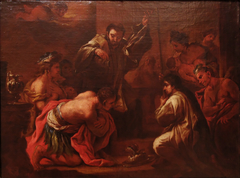 Saint François Xavier baptisant les indiens
