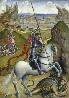 Saint George and the Dragon by Rogier van der Weyden