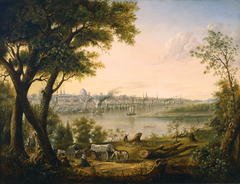 Saint Louis in 1846 by Henry Lewis