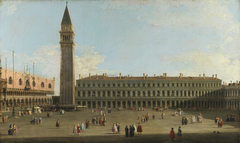 Saint Mark's Square, Venice by Bernardo Bellotto