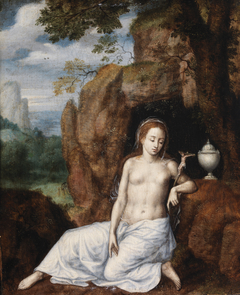Saint Mary Magdalen in the Wilderness by Marcellus Coffermans