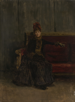 Seated Lady by Walter Gay
