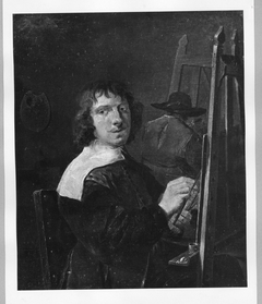 Selbstbildnis an der Staffelei by David Teniers the Younger