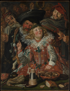 Shrovetide Revellers by Frans Hals