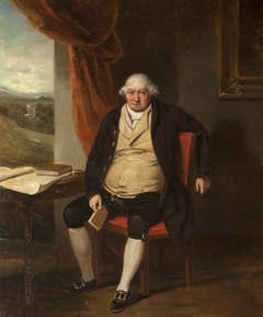 Sir John Trevelyan, 5th Bt (1761-1846), aged 68 by John Rubens Smith