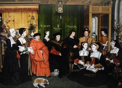 Sir Thomas More and his Family (after Hans Holbein the Younger)