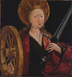 St. Catherine of Alexandria by Friedrich Pacher