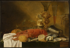 Still life with a lobster by Jan Davidsz. de Heem