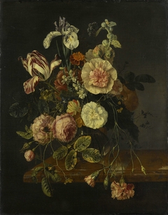Still Life with Flowers by Unknown Artist