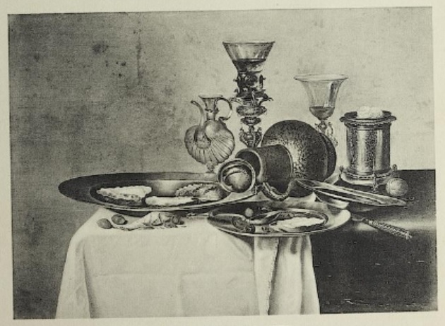 Still life with objects on a table
