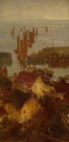 Stonehaven Harbour by William Fettes Douglas