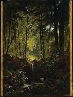 Stream in the Forest near Plombières by François-Louis Français