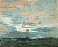 Sunset by Eugène Delacroix