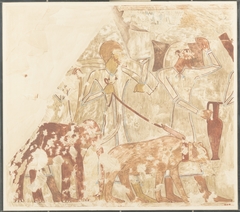 Syrians Bringing an Elephant and a Bear, Tomb of Rekhmire