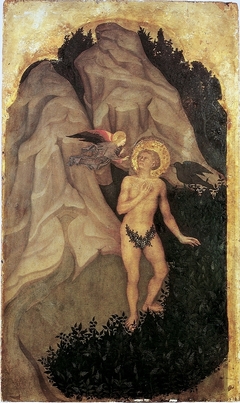 Temptation of saint Benedict by Niccolò di Pietro