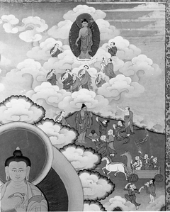 Thanka with Large Buddha by Anonymous