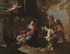The Adoration of the Shepherds by Bartolomeo Bassante