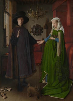 The Arnolifini Portrait by Jan van Eyck