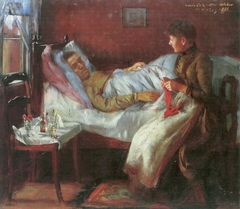 The Artist’s Father in his Sickbed