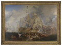 The Battle of Trafalgar, 21 October 1805 by J. M. W. Turner