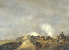 The Bombardment of Naarden, April 1814 by Pieter Gerardus van Os