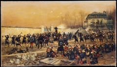 The Defense of Champigny by Édouard Detaille